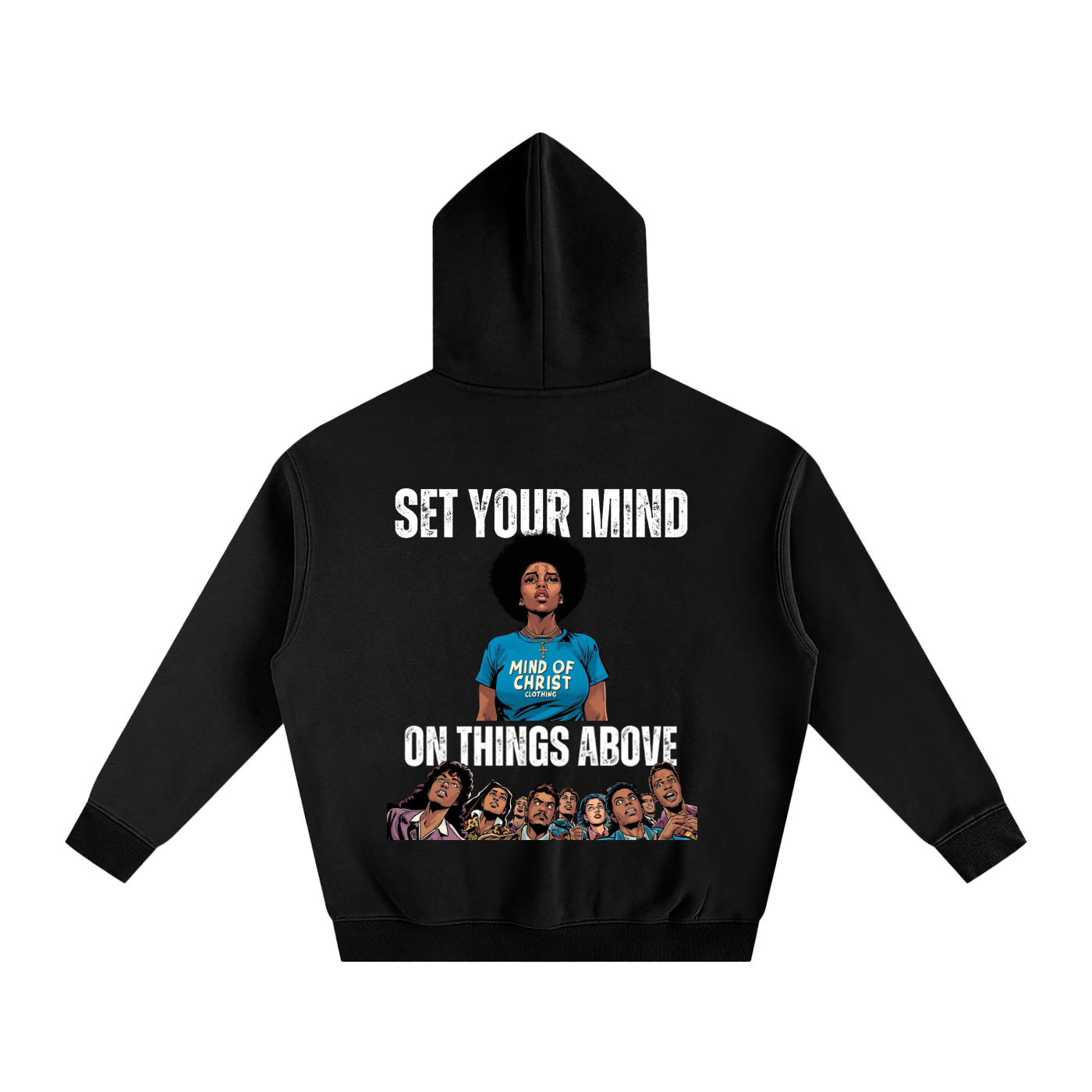 Mind Above Fleeced Hoodie