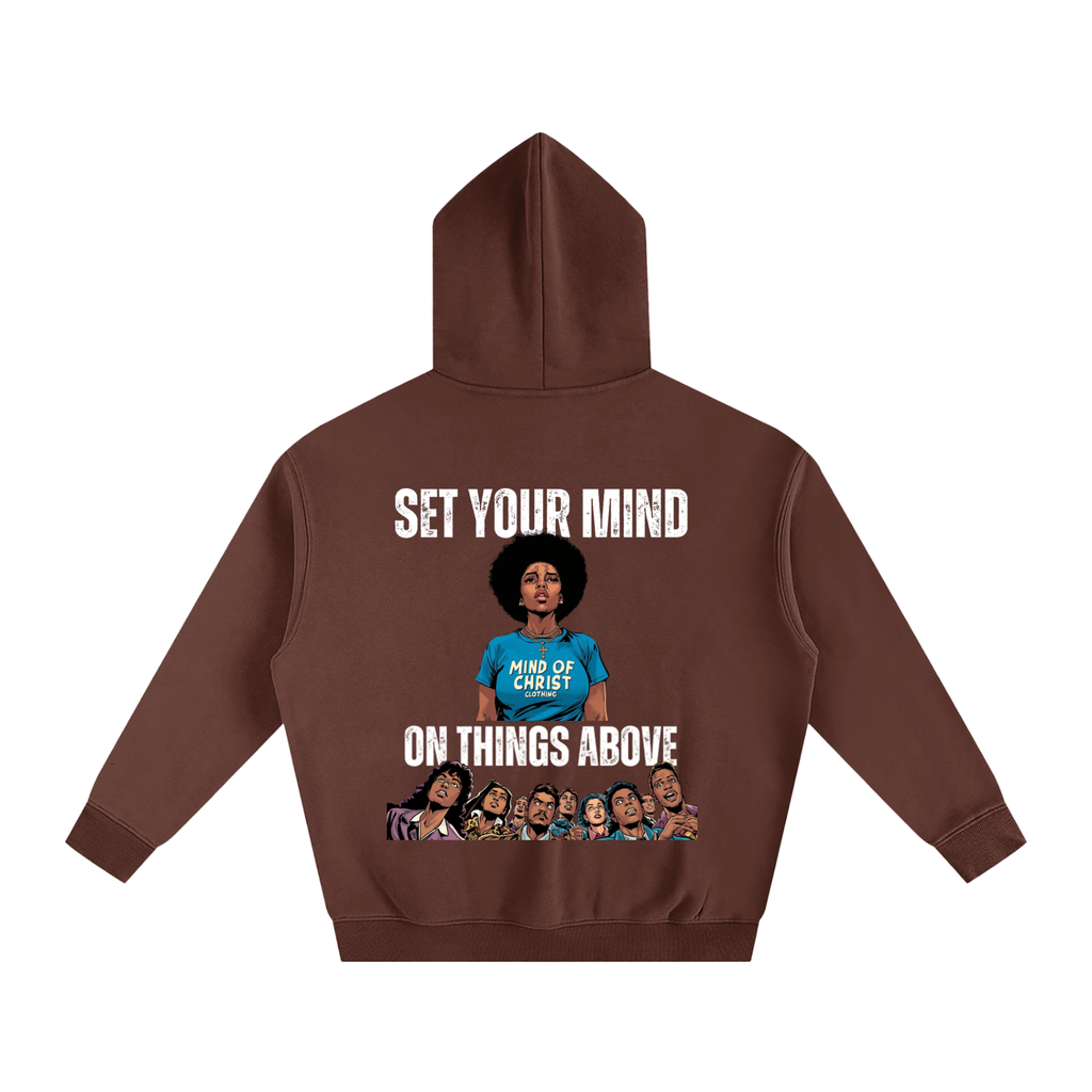 Mind Above Fleeced Hoodie