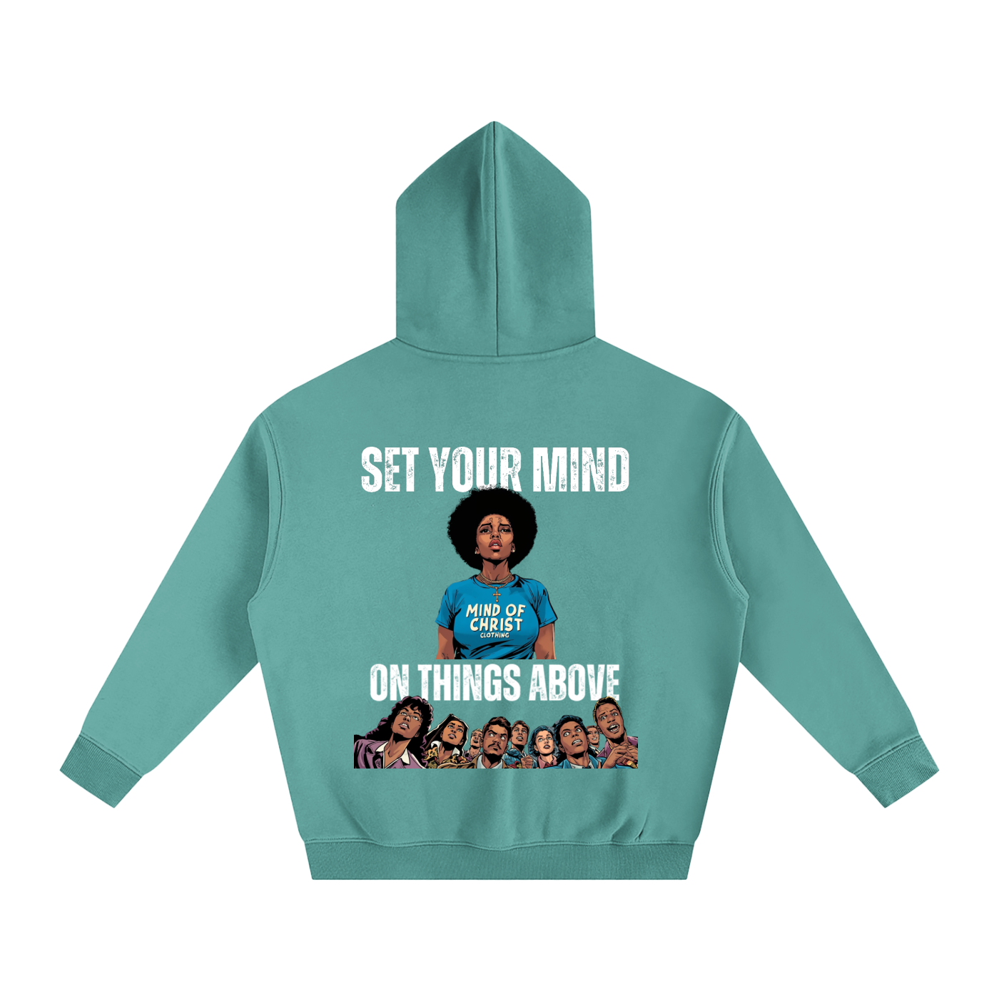 Mind Above Fleeced Hoodie