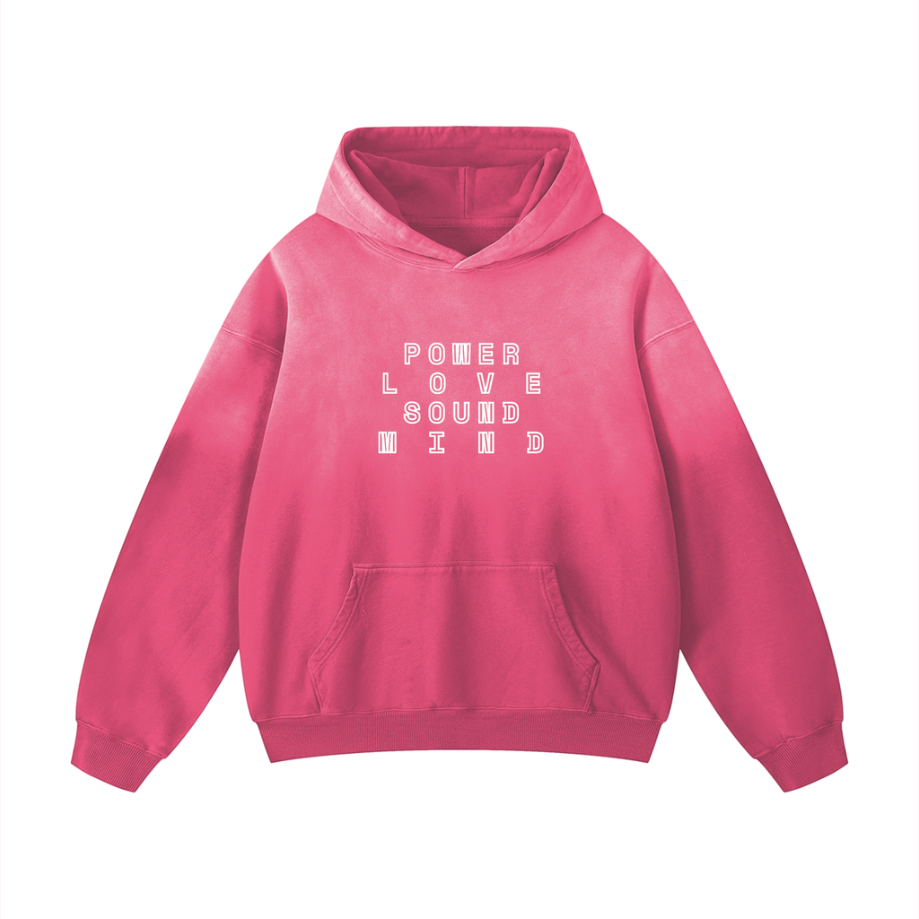 Sound Mind Sunfade Oversized Hoodie