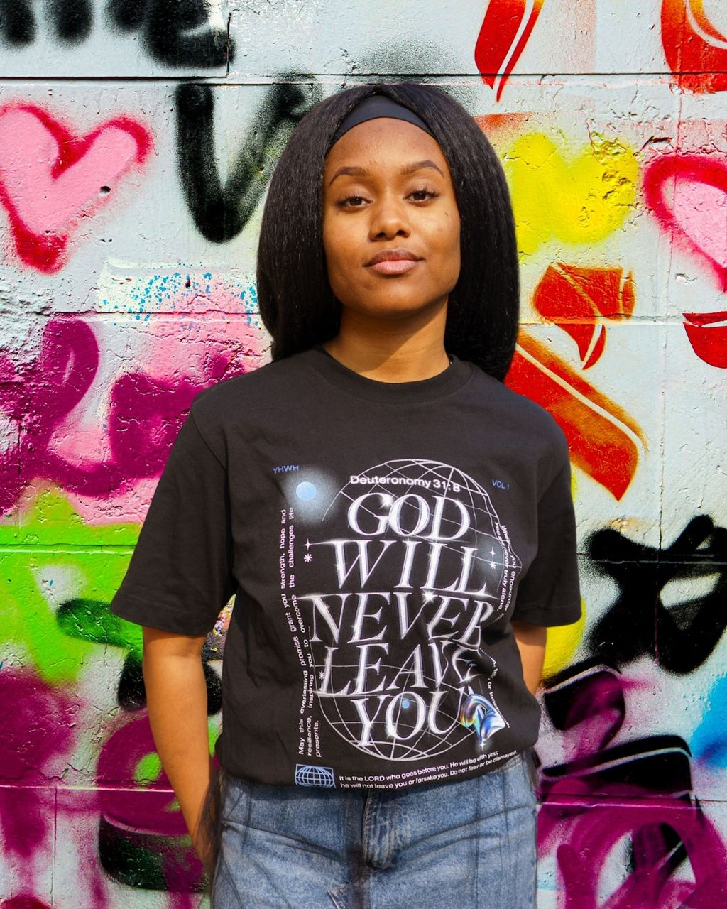 God Will Never Leave T-Shirt