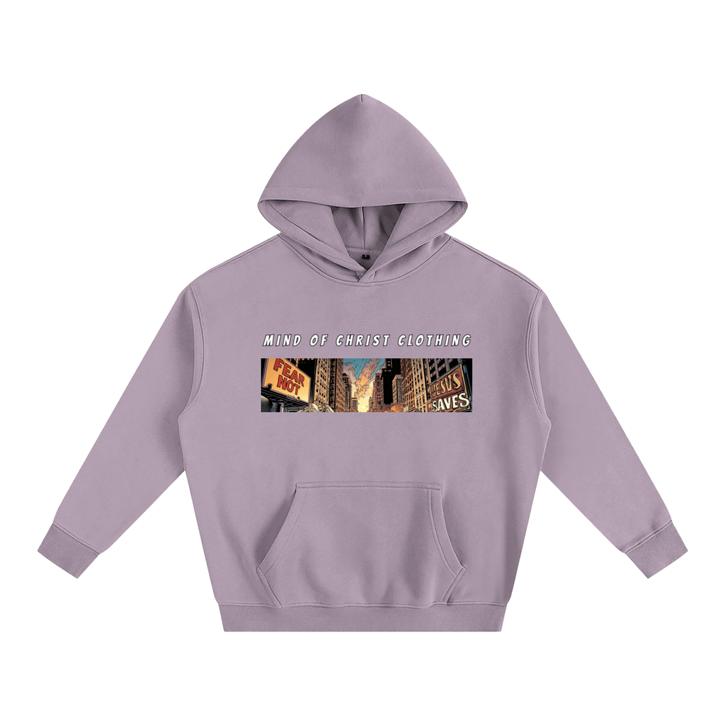 Mind Above Comic Strip Fleeced Hoodie