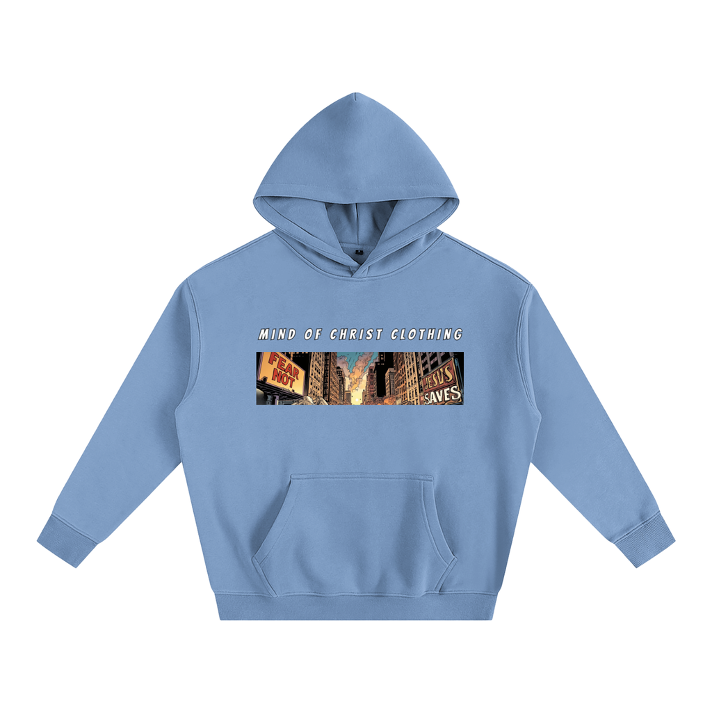 Mind Above Comic Strip Fleeced Hoodie