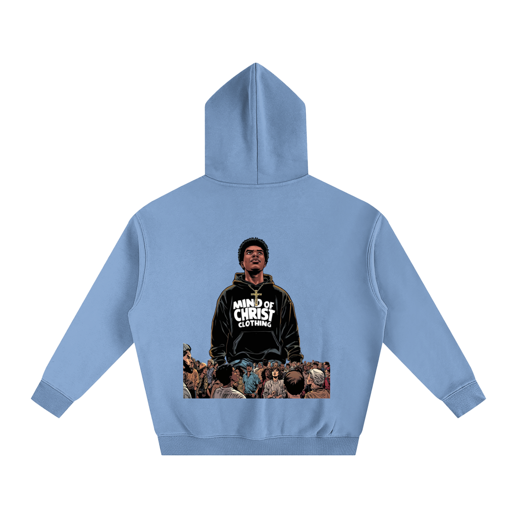 Mind Above Comic Strip Fleeced Hoodie