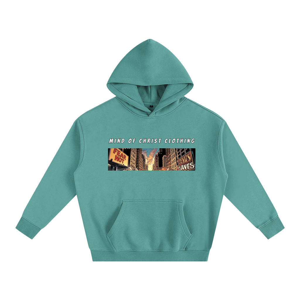 Mind Above Comic Strip Fleeced Hoodie