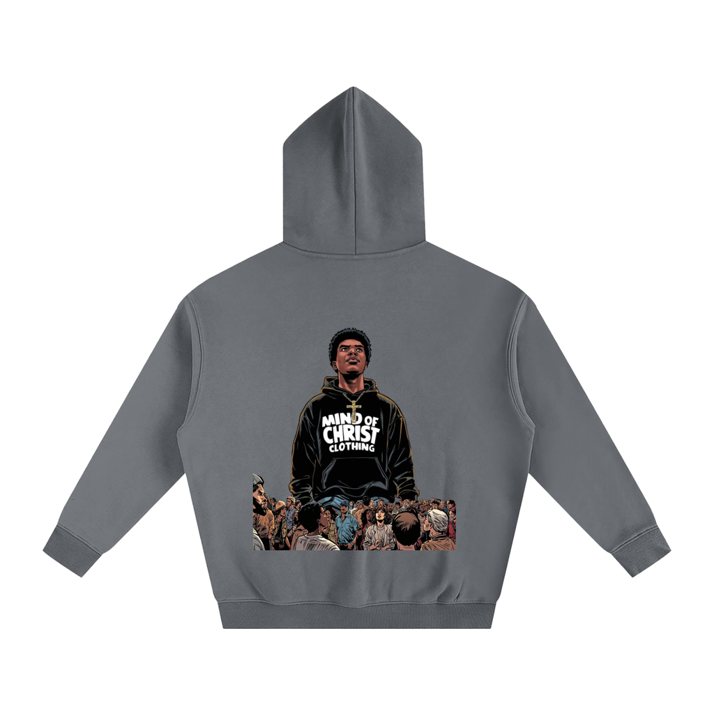 Mind Above Comic Strip Fleeced Hoodie