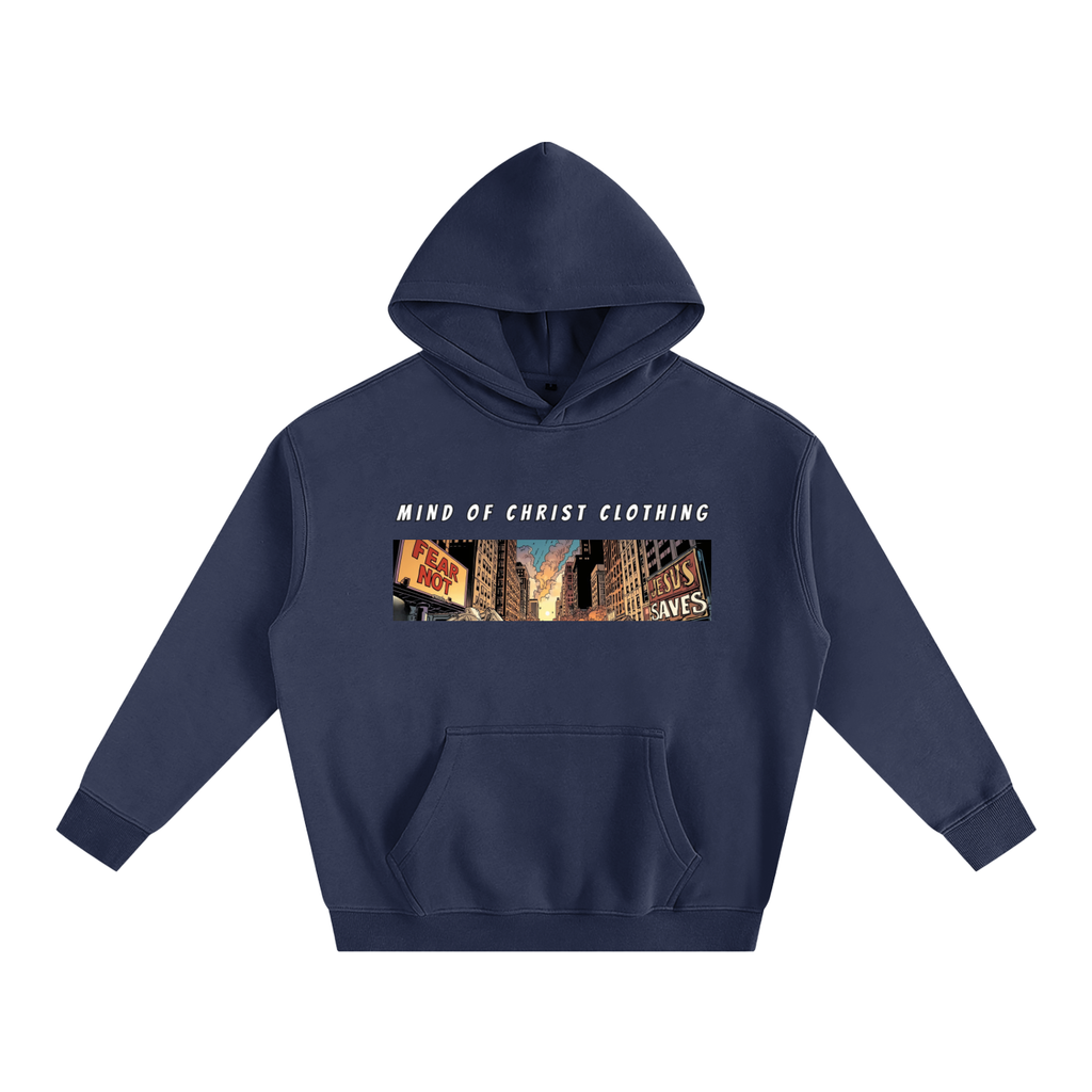 Mind Above Comic Strip Fleeced Hoodie
