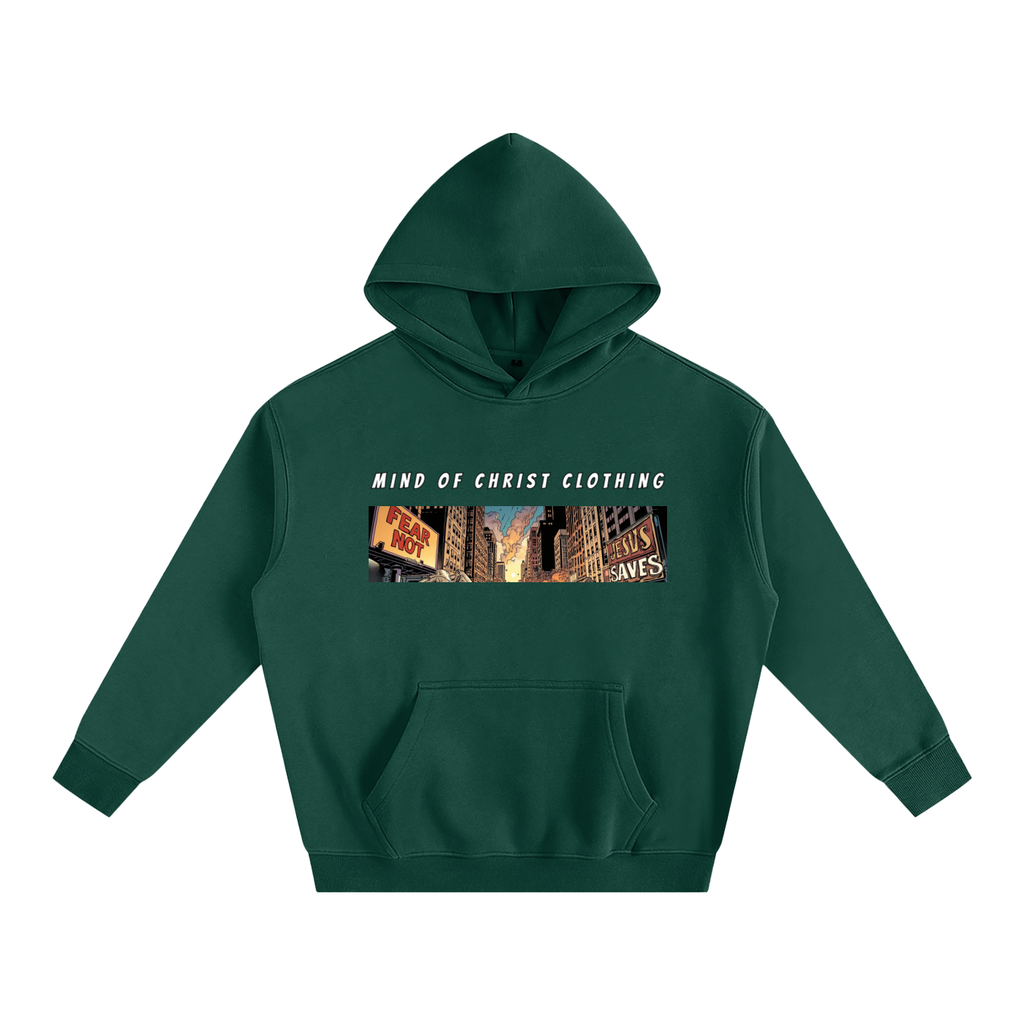 Mind Above Comic Strip Fleeced Hoodie