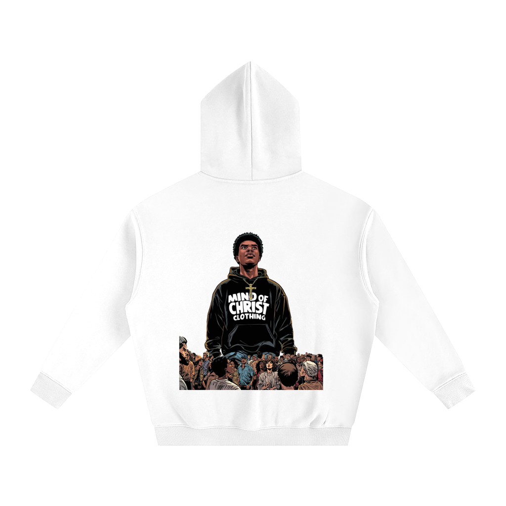 Mind Above Comic Strip Fleeced Hoodie