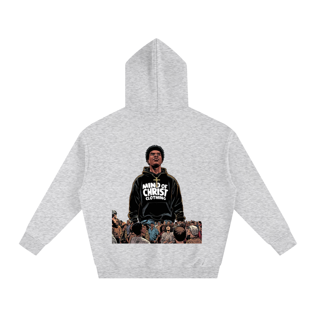 Mind Above Comic Strip Fleeced Hoodie