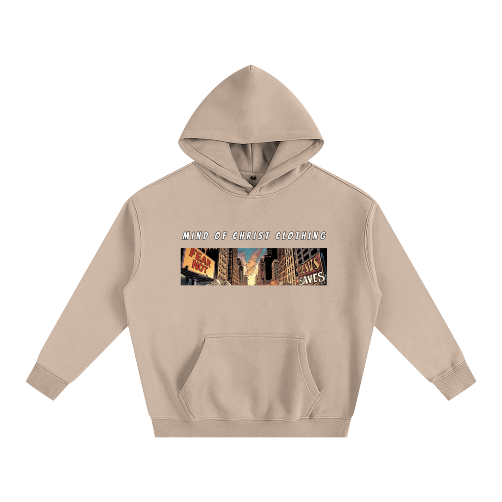 Mind Above Comic Strip Fleeced Hoodie