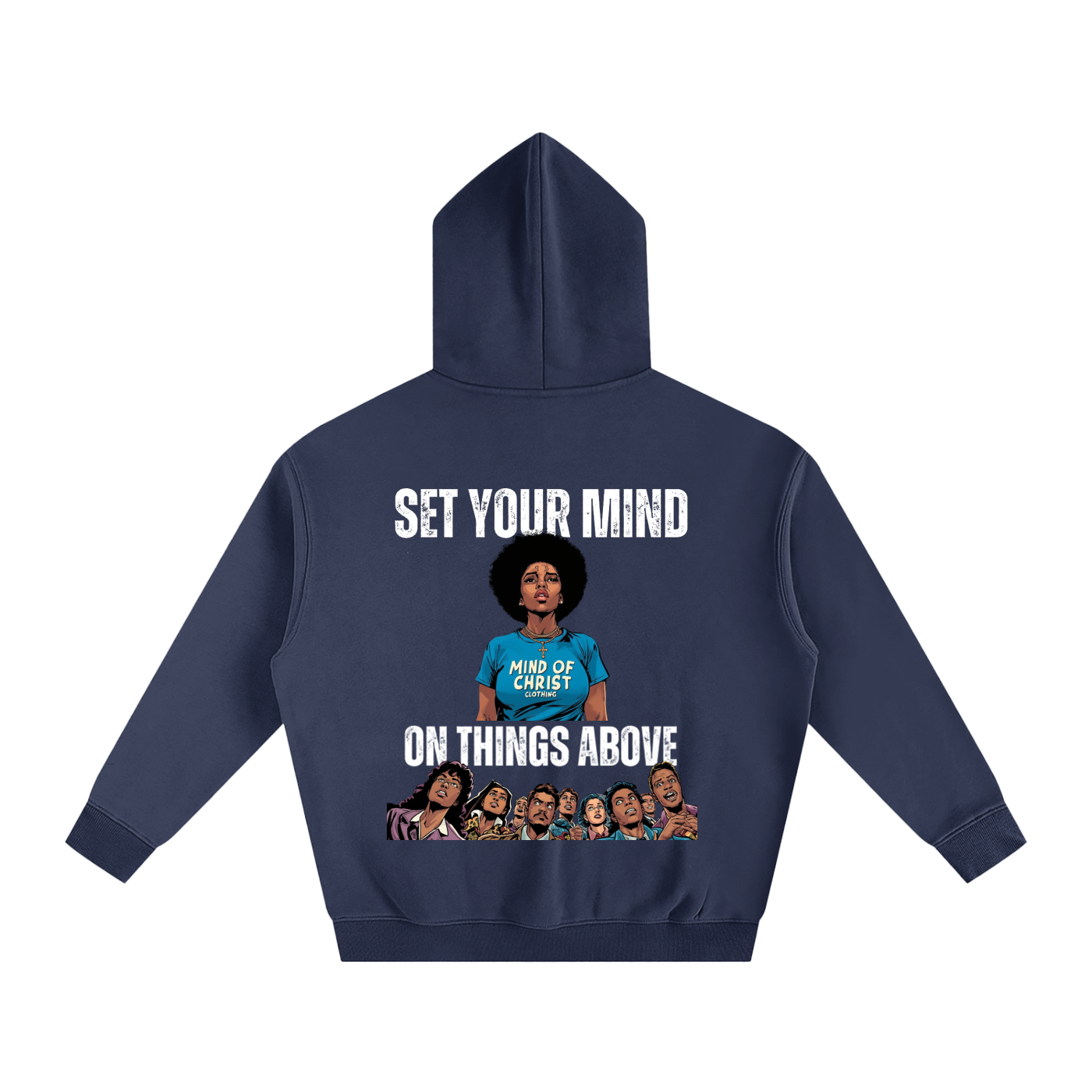 Mind Above Fleeced Hoodie