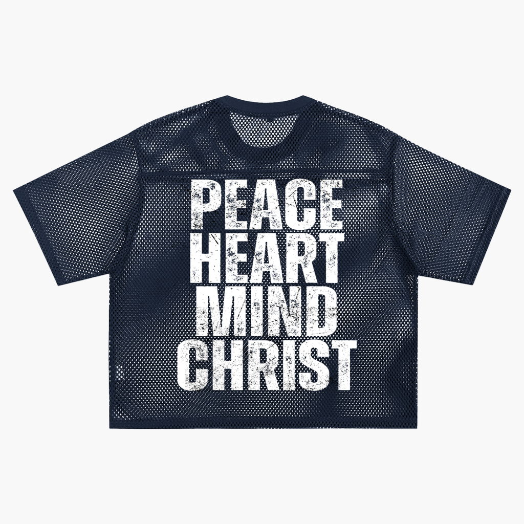 Philippians 4:7 Boxy Net Jersey