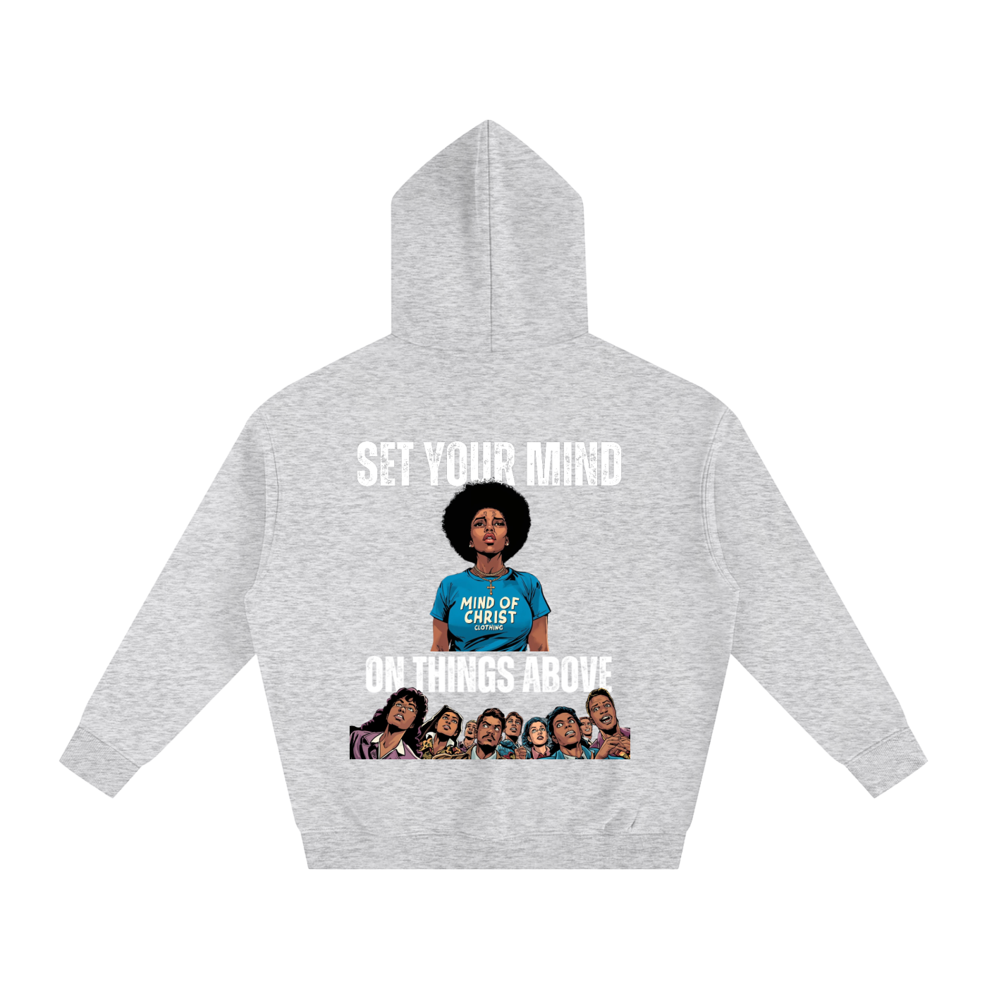 Mind Above Fleeced Hoodie