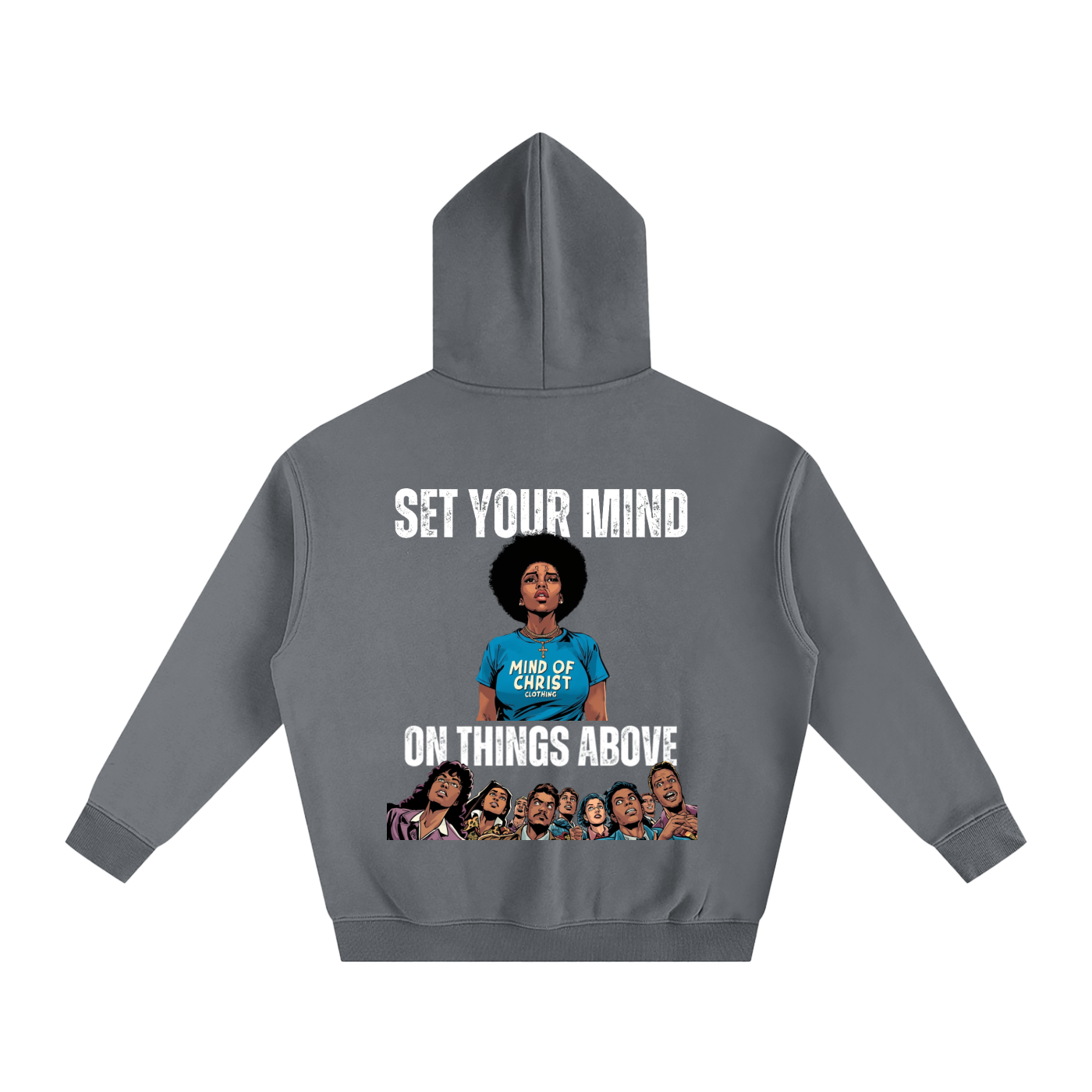 Mind Above Fleeced Hoodie