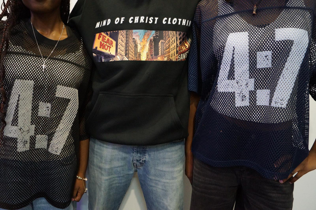 Philippians 4:7 Boxy Net Jersey